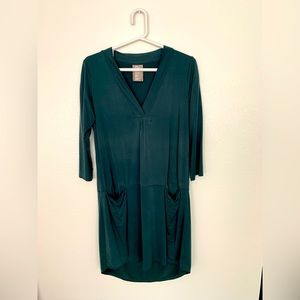 Jade midi dress, size small. Dolan left coast collection via Anthropologie.
